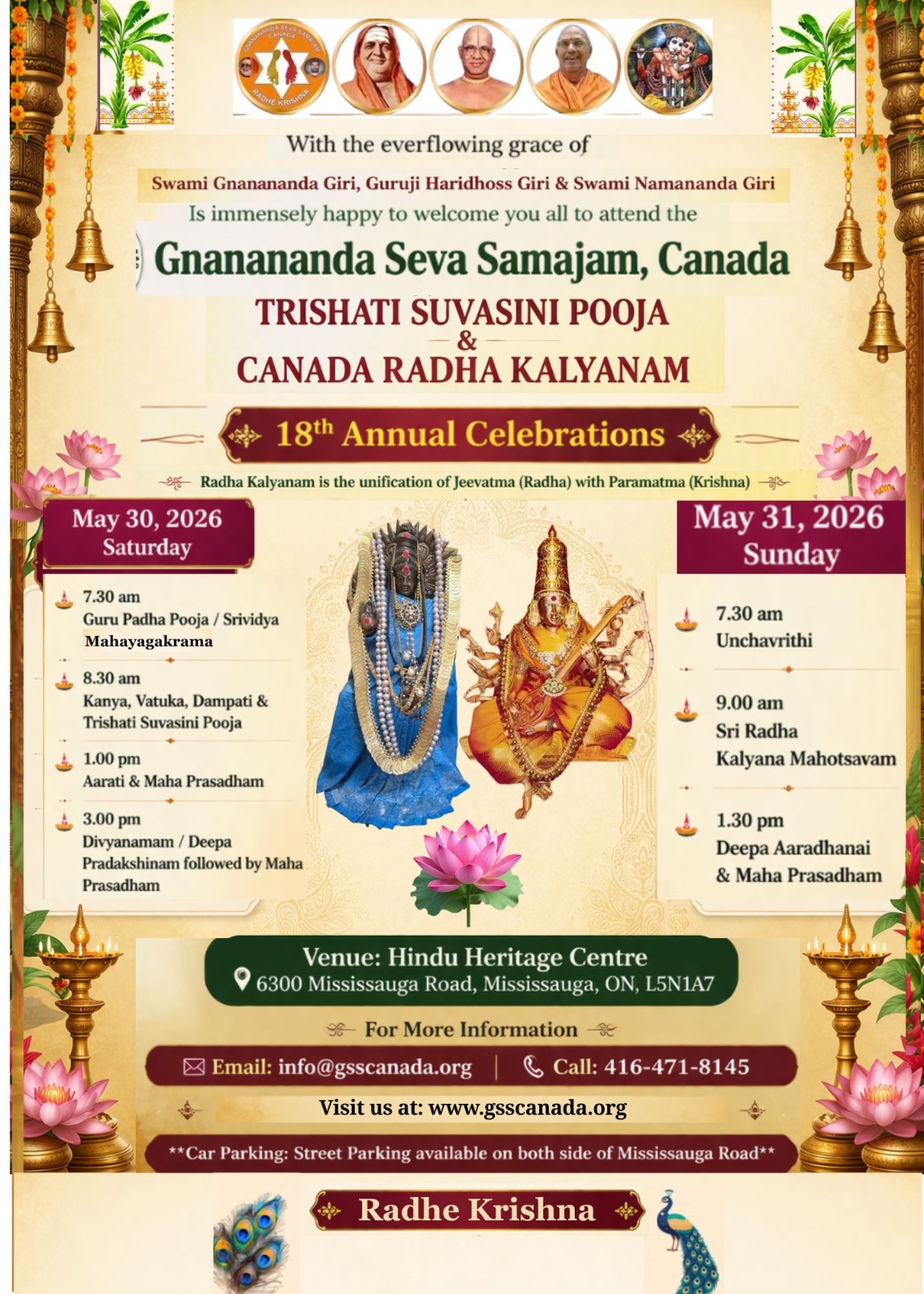 Trishati Suvasini Radha Kalyanam 2026
